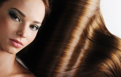 Solutions pour des cheveux brillants